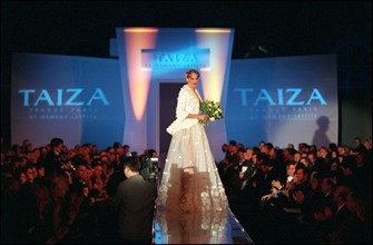 03/05/2002. Taiza fashion show at the National school fine arts in Paris.