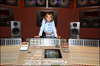 04/18/2002. EXCLUSIVE: French singer Priscilla record her first album.