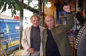 Georges Wolinski et Philippe Tesson