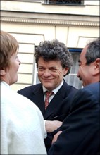 05/07/2002. EXCLUSIVE : Jean-Louis Borloo new minister of Urban affairs.