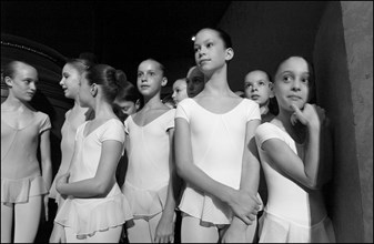06/00/2002.  Head of Paris Opera dancing school Claude Bessy