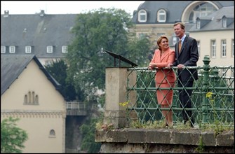 06/21/2002.  Grand Duke Henri of Luxembourg and wife Maria-Teresa