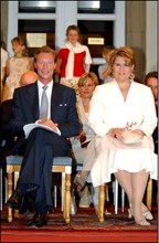 06/25/2002. Grand Duke Henri of Luxembourg and Grand Duchess Maria Teresa