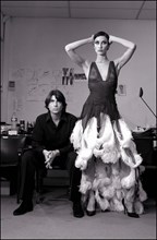07/00/2002.  Stephane Rolland fashion designer of Scherrer