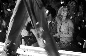 10/00/2002. EXCLUSIVE Close up Rosanna Arquette in Paris.