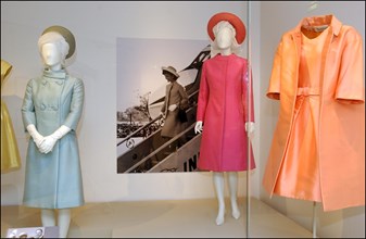 11/18/2002. Caroline Kennedy inaugurates the exhibition "Jackie Kennedy, les annees Maison Blanche" in Paris