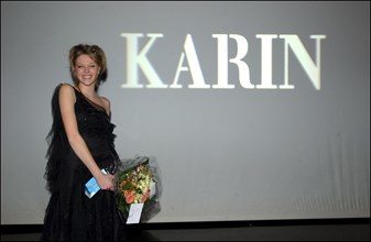 12/11/2002. Backstage during the Karin Models New Generation Contest 2002