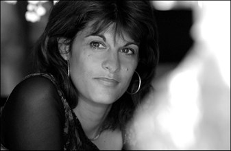 04/30/2003. Mireille Calmel, French writer