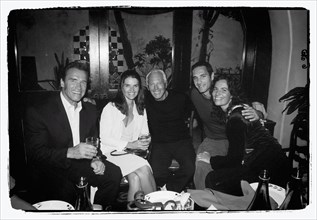 09/00/2003.  Giorgio Armani receives first the "Rodeo Drive Walk of Style" prize