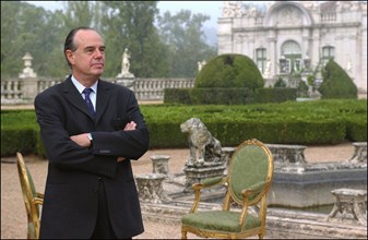 10/00/2003. Frederic Mitterrand, programs director of French-speaking channel TV5.
