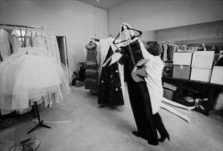 03/00/2004. Legendary fashion designer Yves Saint Laurent opens a museum dedicated to his past work