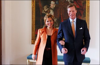 04/18/2004. EXCLUSIVE. The Grand Ducal family of Luxembourg celebrates the birthdays of Grand Duke Henri and his son Prince Sebastien.