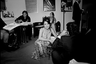 05/13/2005. 58th Cannes film festival - Behind the Scene.