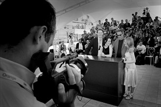 05/13/2005. 58th Cannes film festival - Behind the Scene.