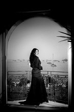 05/14/2005. EXCLUSIVE. 58th Cannes film festival; Monica Bellucci au Martinez.