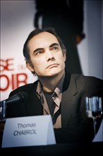 31/01/2006. Conference de presse du film "L'ivresse du pouvoir" de Claude Chabrol.