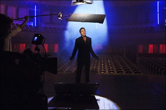 03/00/2007. Dany Brillant on the set of his video : 'Histoire d'Amour'.
