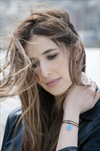 02/00/2009. EXCLUSIF. Yara Lapidus, franco libanese singer.