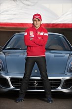 02/00/2009. EXCLUSIVE- Felipe Massa at Ferrari headquaters in Maranello Italy.