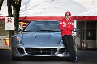02/00/2009. EXCLUSIVE- Felipe Massa at Ferrari headquaters in Maranello Italy.