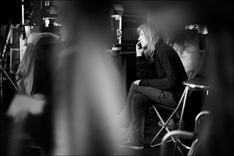 Tournage du film d'Amanda Sthers "Je vais te manquer"