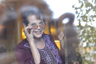 Claudia Cardinale chez elle à Paris