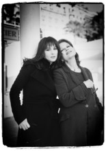 Claudia Cardinale et Monica Bellucci, Cannes, 2004
