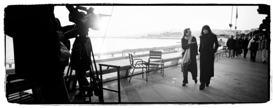 Claudia Cardinale et Monica Bellucci, Cannes, 2004