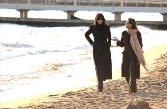 Claudia Cardinale et Monica Bellucci, Cannes, 2004