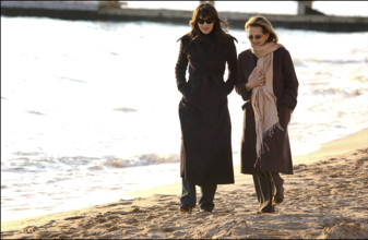 Claudia Cardinale et Monica Bellucci, Cannes, 2004