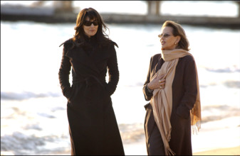 Claudia Cardinale et Monica Bellucci, Cannes, 2004