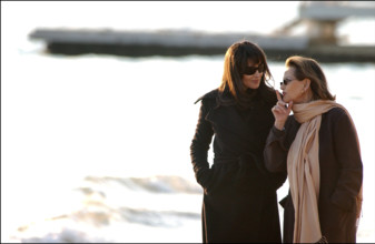 Claudia Cardinale et Monica Bellucci, Cannes, 2004