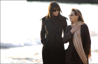 Claudia Cardinale et Monica Bellucci, Cannes, 2004