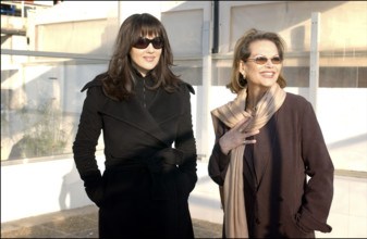Claudia Cardinale et Monica Bellucci, Cannes, 2004