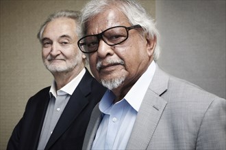 Jacques Attali et Arun Gandhi