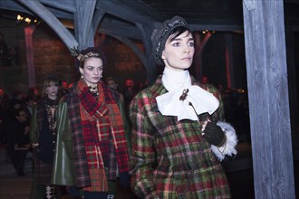 Chanel fashion show in Edinburgh