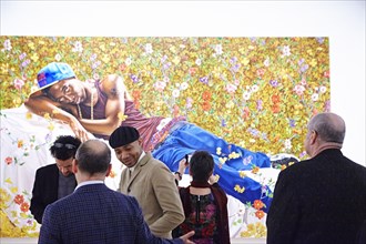 Kehinde Wiley opening exhibition