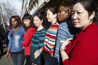 Grève des manucures chinoises à Paris
