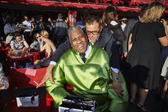 André Leon Talley et George Cortina