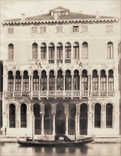Palazzo Corner Loredan on the Grand Canal of Venice