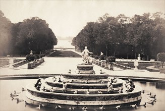 Parc du château de Versailles : le bassin de Latone