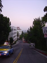 Los Angeles (nuit) - Santa Monica Bvld surroundings