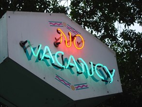 Motel "No vacancy", esprit de Los Angeles, Los Angeles