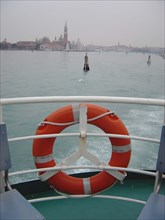 Venise, Bassin de Saint Marc l'hiver, Ile de San Giorgio Maggiore