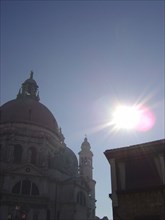 Venise Salute Eglise de la Salute, soleil d'hiver