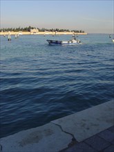 Venise San Michele, lagune et cimetière de San Michele