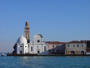 Venise San Michele, cimetière de San Michele et Eglise de San Michele in Isola
