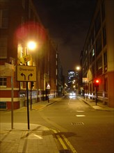 Quartier de Southwark de nuit, Londres