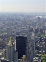 View from the Empire State Building in New York