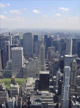 View from the Empire State Building in New-York